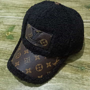 Lamb hair baseball cap