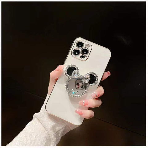 Cute Diamond Mirror Phone Case