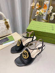 2023 GG High Heeled Sandals - S21