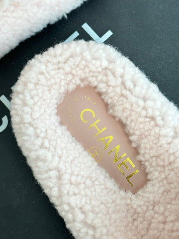 2023 CC Xiaoxiang classic four seasons double C plush slippers-S27