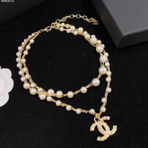 2023 New Fashion Imitation  Pearl Necklace