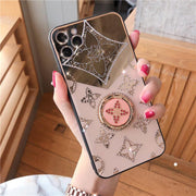 LUXURIOUS RHINESTONES RING CASE