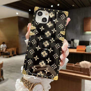 Luxury Square Bracket Phone Case