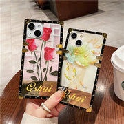 Tulips square  phone case