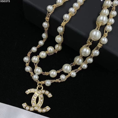 2023 New Fashion Imitation  Pearl Necklace