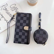 New Fashion Genuine Leather Multifunctional Phone Case Wallet Case