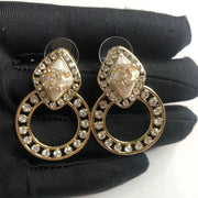 (C earrings) Small fragrant vintage earrings