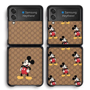 Samsung galaxy zflip3 folding screen phone case presbyopia Mickey