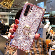 Transparent Diamond Pattern Case