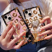 Bling square phone case