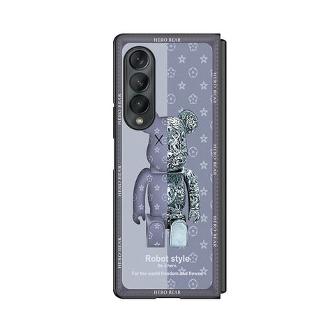 Mechanical bear Samsung zfold3 mobile phone case