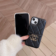 Luxury soft leather phone case for iphone