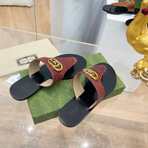 2023 GG Flat Bottom Slippers - S9