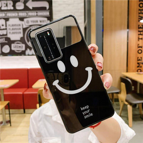 Smiley Mirror Case