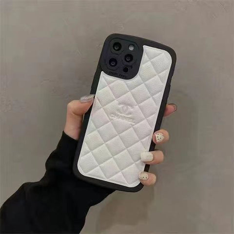 Leather soft luxury phone case