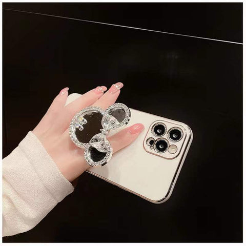 Cute Diamond Mirror Phone Case