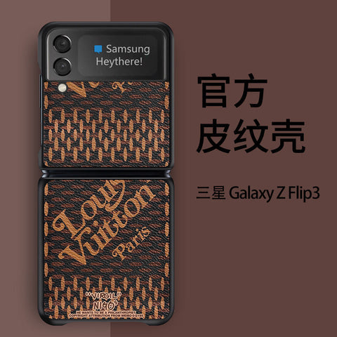 Folding screen Samsung Z flip3 high-end mobile phone case