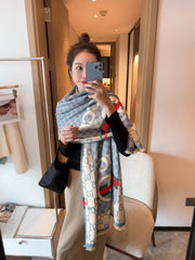 Luxury New shawl scarf printed winter cashmere scarf