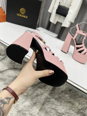 V E R S A C E - Steppe Heels [Pink]