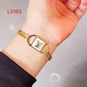 C letter D bracelet titanium steel hand ornament