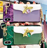 Gem Wallet Lanyard Phone Case