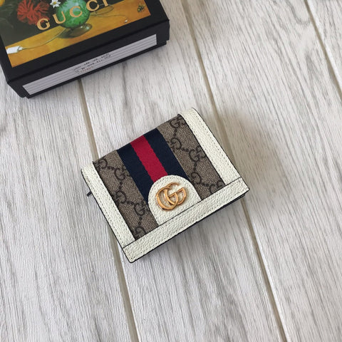 Ophidia GG card case wallet