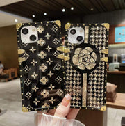 Luxury Square Bracket Phone Case