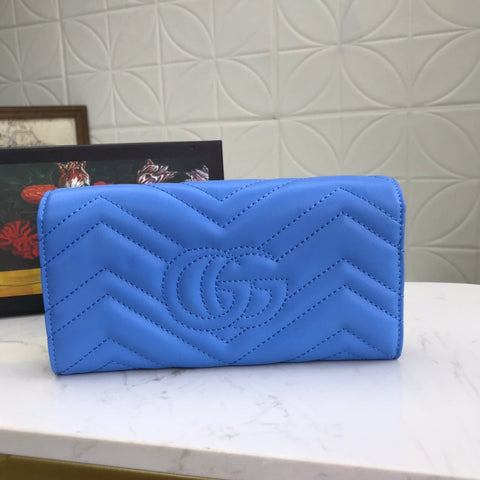 Double G Wallet - Blue