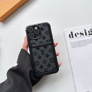 Luxury soft leather phone case for iphone