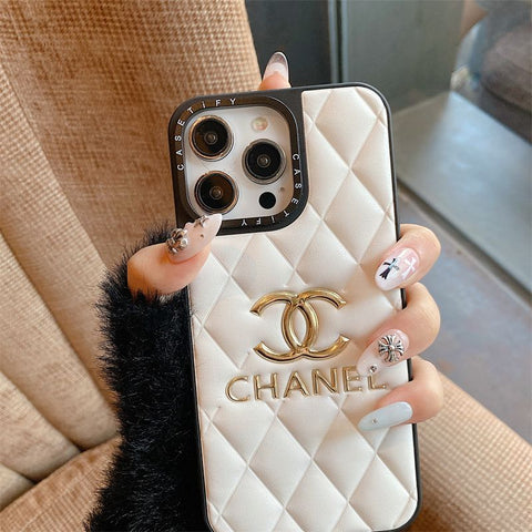 Soft leather luxury phone case