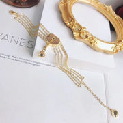 Female necklace pendant bracelet earrings