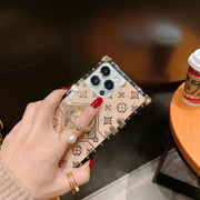 New Diamond-studded square phone case For Samsung