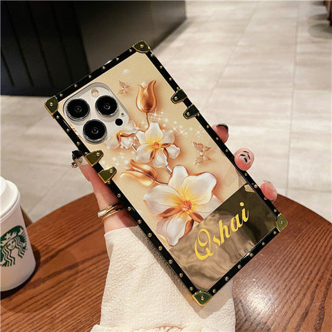 Tulips square  phone case