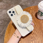 Sunflower wrist strap Phone Case