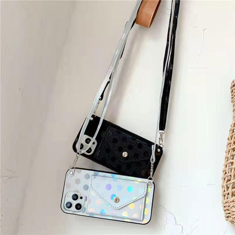 Fashion Polka Dot Coin Purse Phone Case for iphone