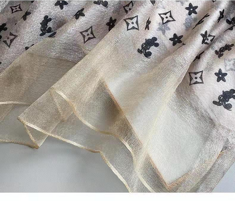 New Fashion Silk Wool Blended All-match Shawl Scarf