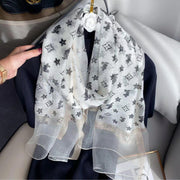 New Fashion Silk Wool Blended All-match Shawl Scarf