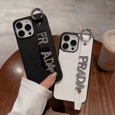 Diamond Wrist strap phone case FOR IPHONE