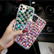 Shiny rhinestone phone case for iphone