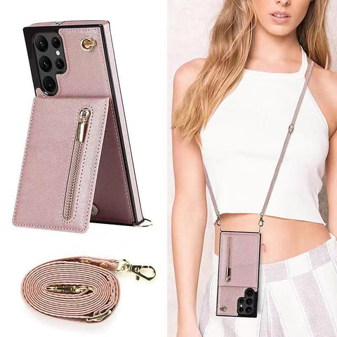 Luxury  Leather card  phone case FOR SAMSUNG