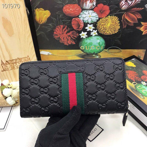 Black Large GG Wallet