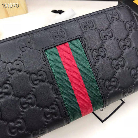 Black Large GG Wallet