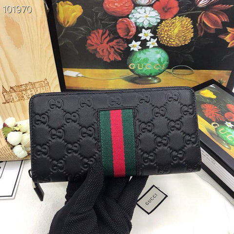 Black Large GG Wallet