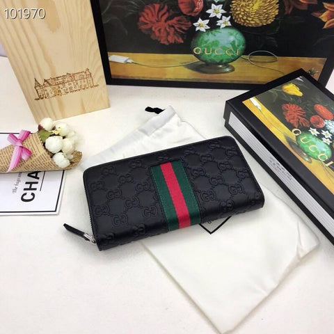 Black Large GG Wallet