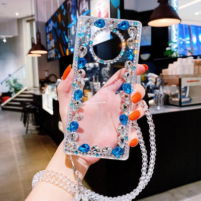 Luxurious Diamond Transparent Phone Case