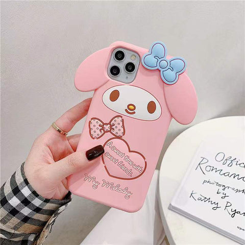 Cute Cartoons Mirror Phone Case