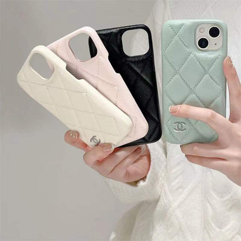 Fashion all-inclusive side leather phone case