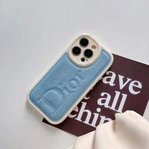 High grade printed leather phone case