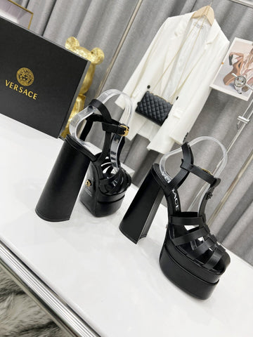 V E R S A C E - Steppe Heels [Black]