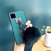 Anti-drop Fur Ball Phone Case